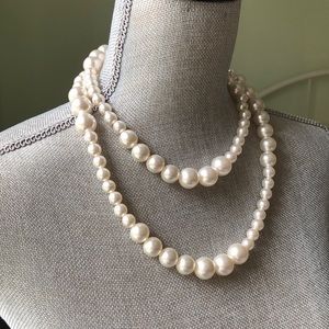 Multi-Use Costume Pearl Necklace
